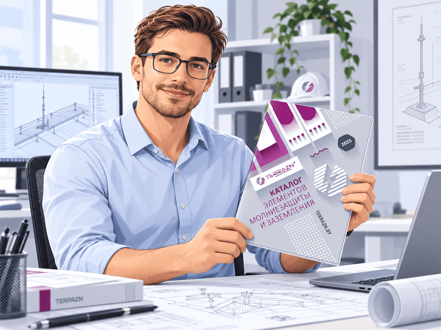 Проектировщик с каталогом технических решений TERRAZN